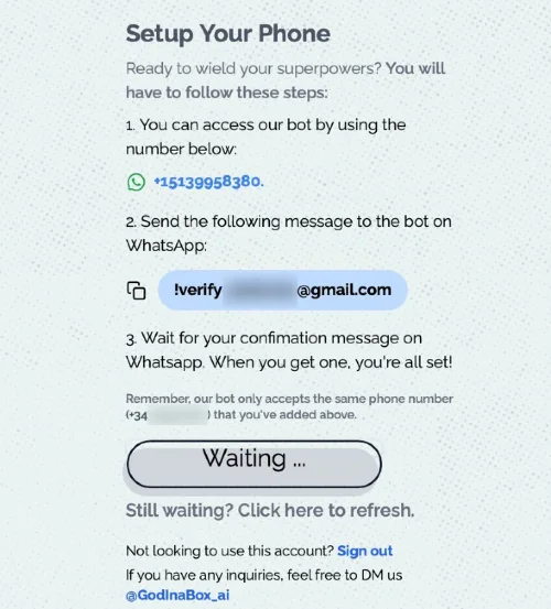 Wie man mit ChatGPT auf Whatsapp chattet - How to chat with ChatGPT on Whatsapp Registering God in a box BOT on Whatsapp How to chat with ChatGPT on Whatsapp - Registering God in a box BOT on Whatsapp.